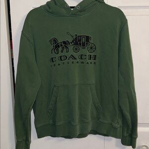 COACH Horse And Carriage Hoodie 100% Cotton